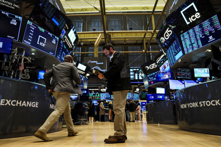 Traders trabalham no pregão da NYSE em Nova York