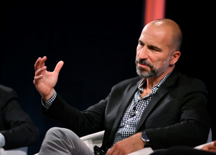 Dara Khosrowshahi, CEO da Uber, disse que a empresa não viu sinais de fraqueza do consumidor