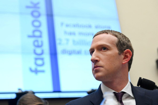 O presidente e CEO do Facebook, Mark Zuckerberg, testemunha em uma audiência do Comitê de Serviços Financeiros da Câmara em Washington, EUA, em 23 de outubro de 2019.