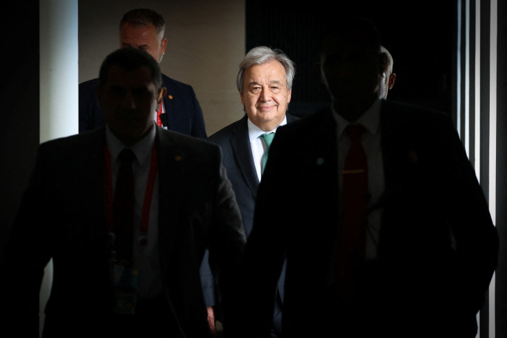 O ministro das Relações Exteriores da Rússia, Lavrov, e o secretário-geral da ONU, Guterres, se encontram à margem da cúpula do G20 em Bali