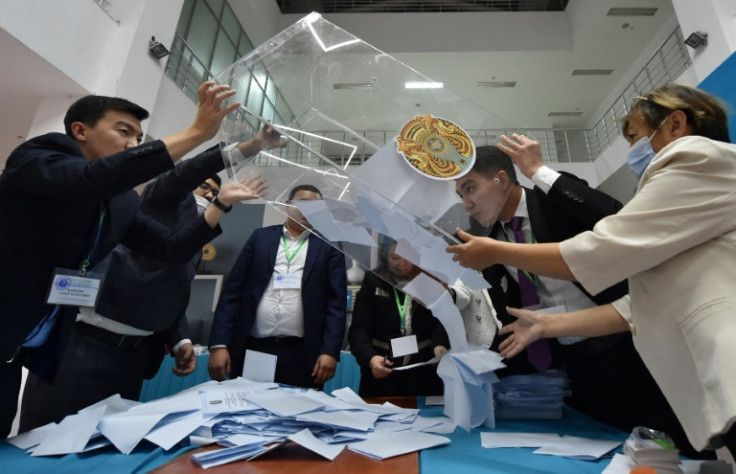 Tokayev recebeu 81,31. por cento dos votos, de acordo com resultados preliminares