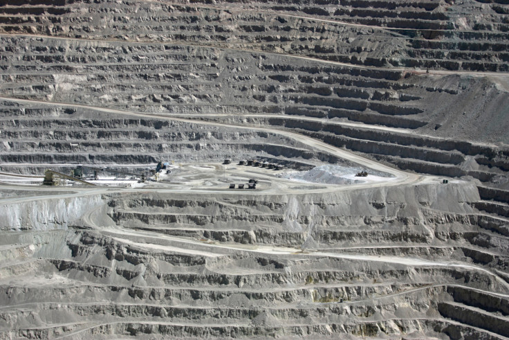 Vista da Escondida da BHP Billiton, a maior mina de cobre do mundo, no norte do Chile, em Antofagasta