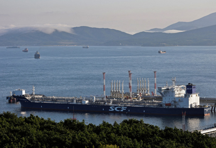 Uma vista mostra o terminal de petróleo Kozmino perto de Nakhodka, Rússia