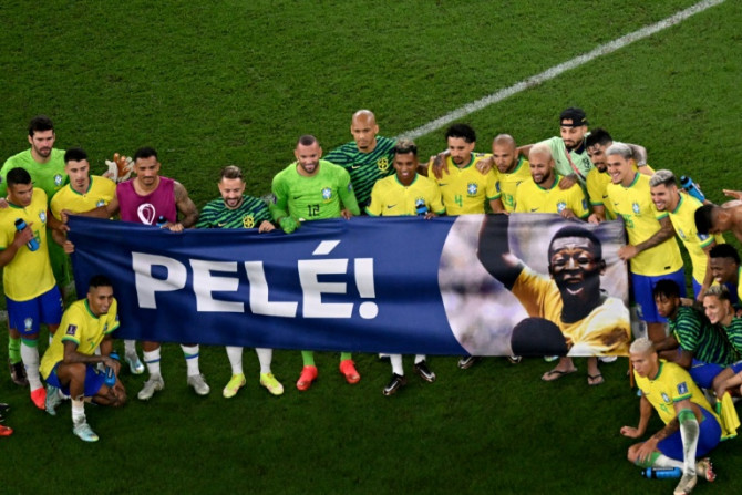 A Seleção Brasileira de Futebol homenageou o lendário jogador Pelé após a vitória por 4 a 1 sobre a Coreia do Sul na Copa do Mundo no Catar
