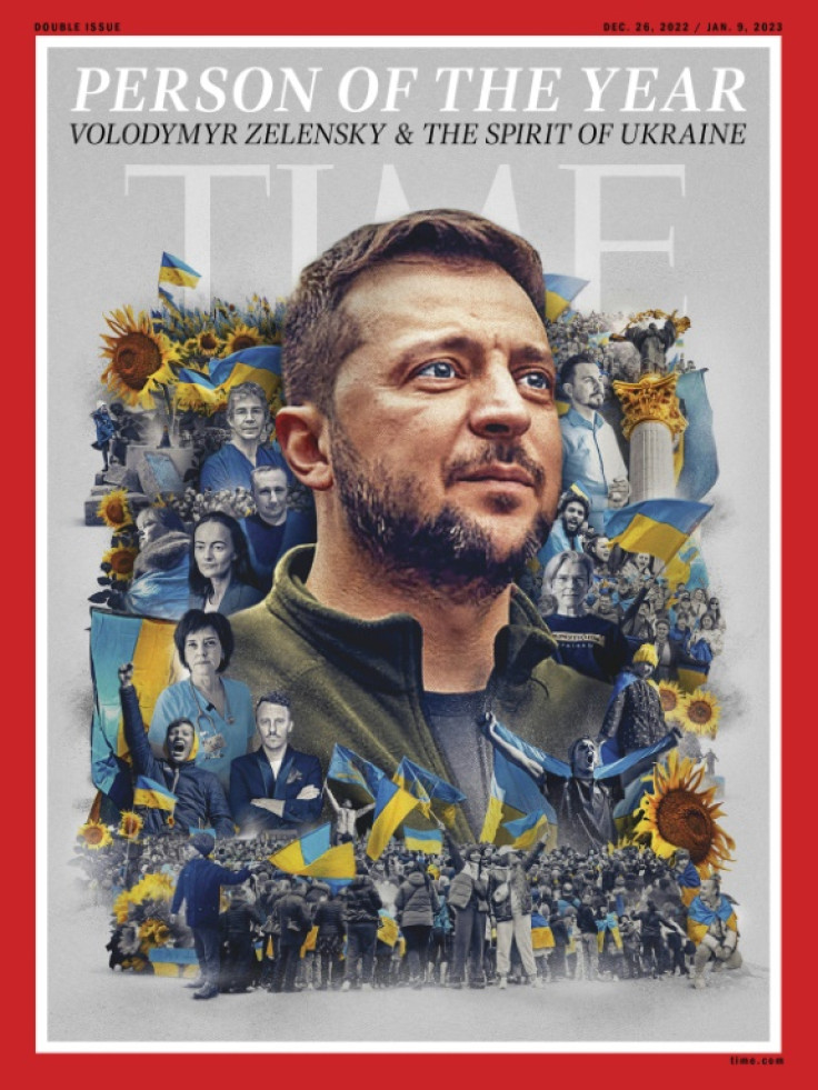 A revista Time nomeou o presidente ucraniano, Volodymyr Zelensky, como a Personalidade do Ano de 2022