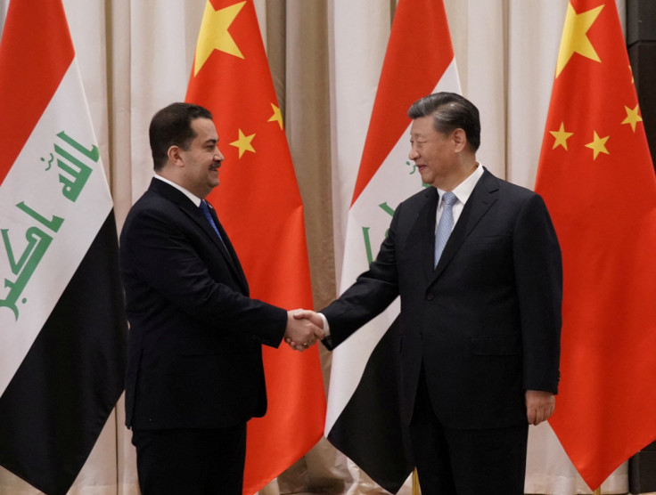 Primeiro-ministro iraquiano al-Sudani se reúne com o presidente chinês Xi em Riad