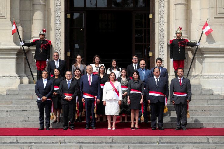 Presidente do Peru, Boluarte, apresenta seu novo gabinete, em Lima