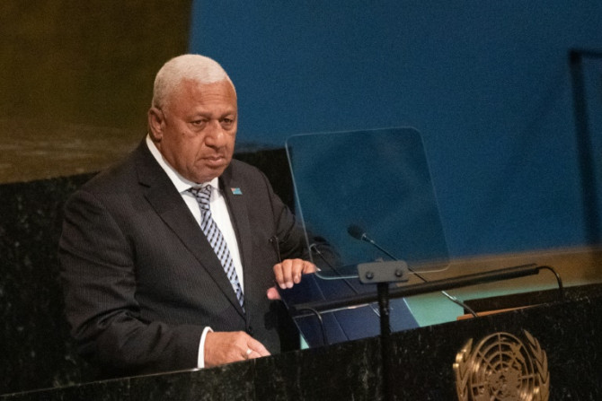 O primeiro-ministro de Fiji, Frank Bainimarama, espera ser reeleito pela terceira vez nas urnas na próxima quarta-feira
