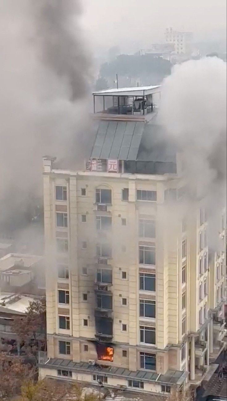 Incêndio em hotel em Shahr-e-Naw, Cabul