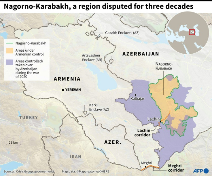 O conflito entre a Armênia e o Azerbaijão em Nagorno-Karabakh