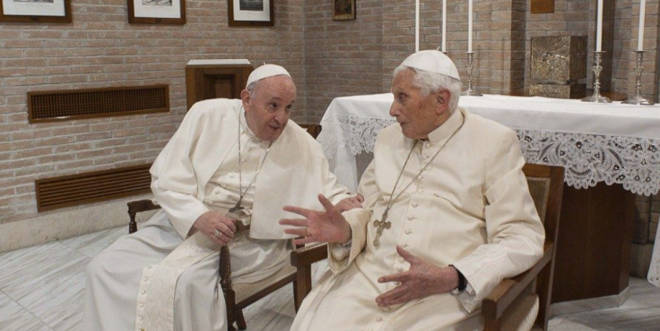 Papa Francisco e Papa Bento XVI