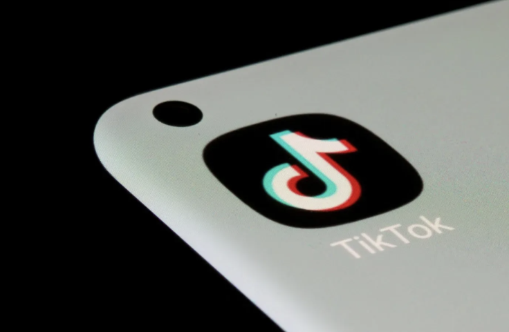 O aplicativo TikTok é visto em um smartphone