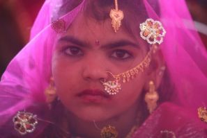 Uma noiva criança indiana