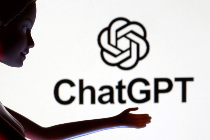 A ilustração mostra o logotipo do ChatGPT