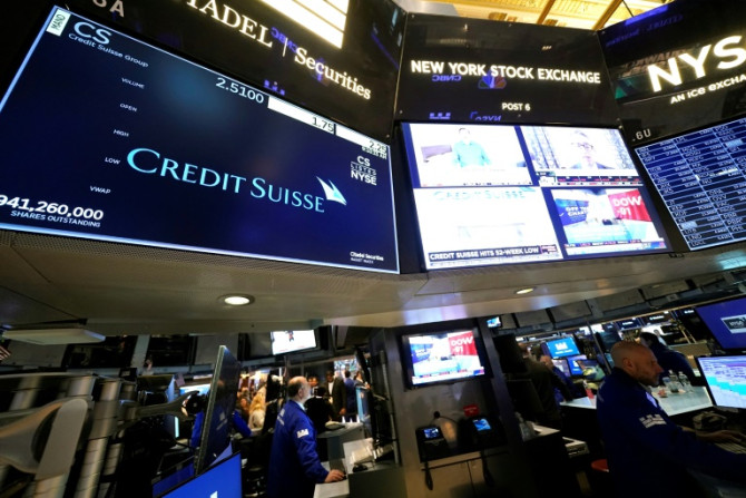 As ações de Wall Street voltaram ao modo de liquidação na quarta-feira, com os bancos dos EUA seguindo suas contrapartes europeias em baixa, com os investidores fixados no Credit Suisse