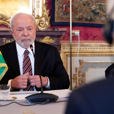Presidente Lula visita a Itália