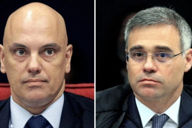 En la imagen, ministros de STF: Alexandre de Moraes (derecha)
